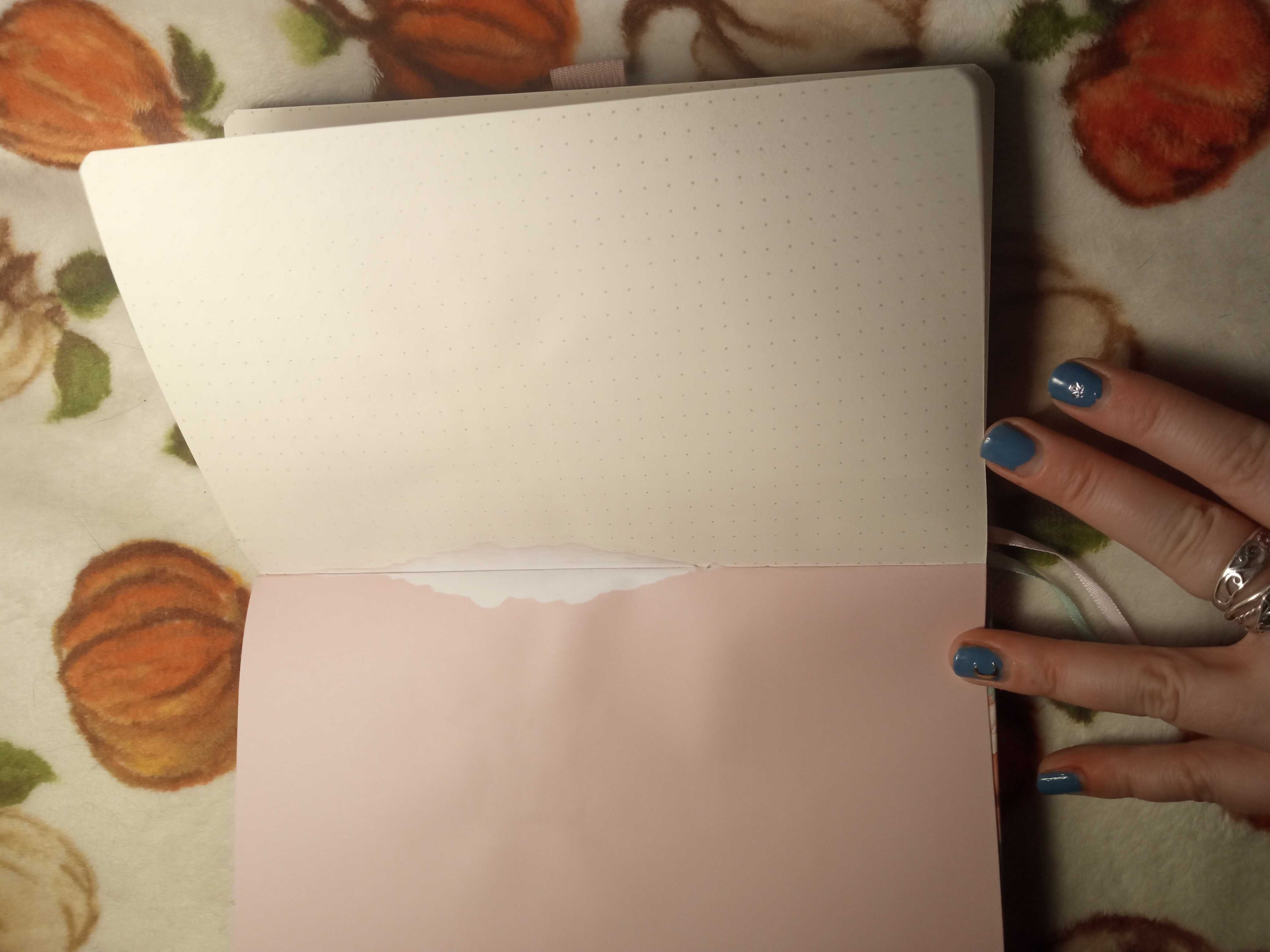 Notes Bullet Journal trzykolorowy czarne kartki