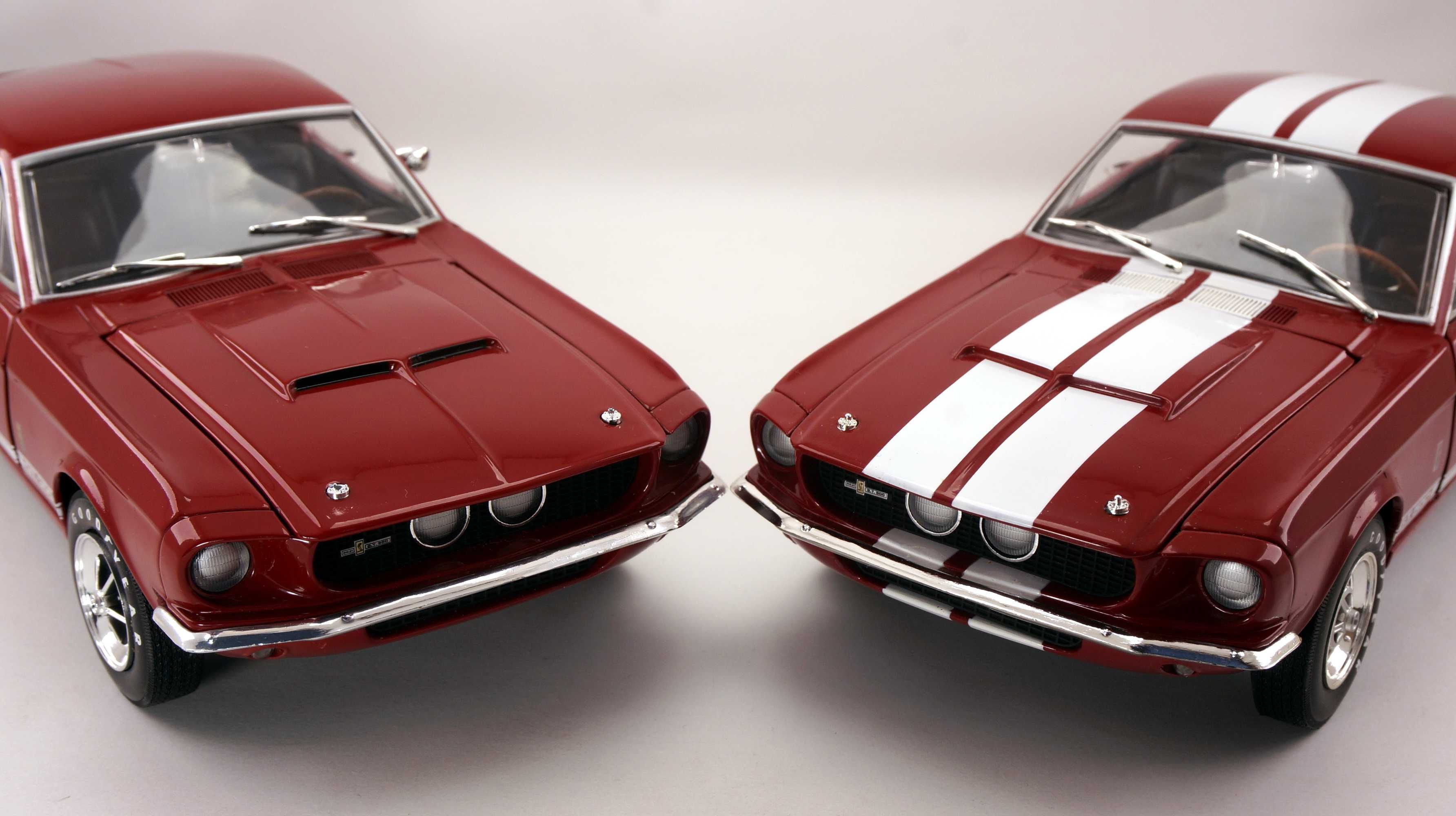 Модель ERTL 1:18 Ford Mustang Shelby GT500 (1967) Red