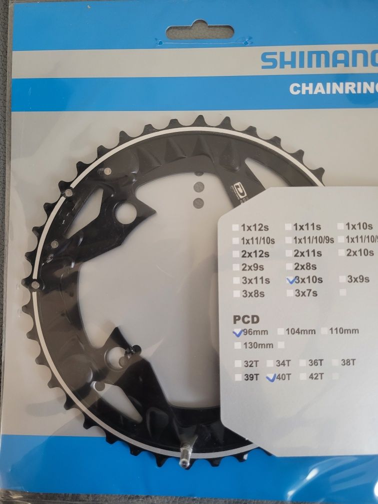 Tarcza mechanizmu SHIMANO FC-M612 40T