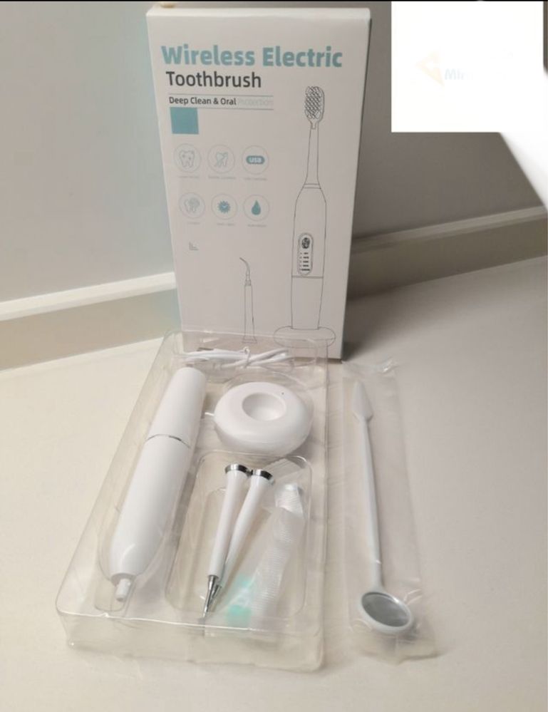 Escova de dentes eletrica ultrassonica