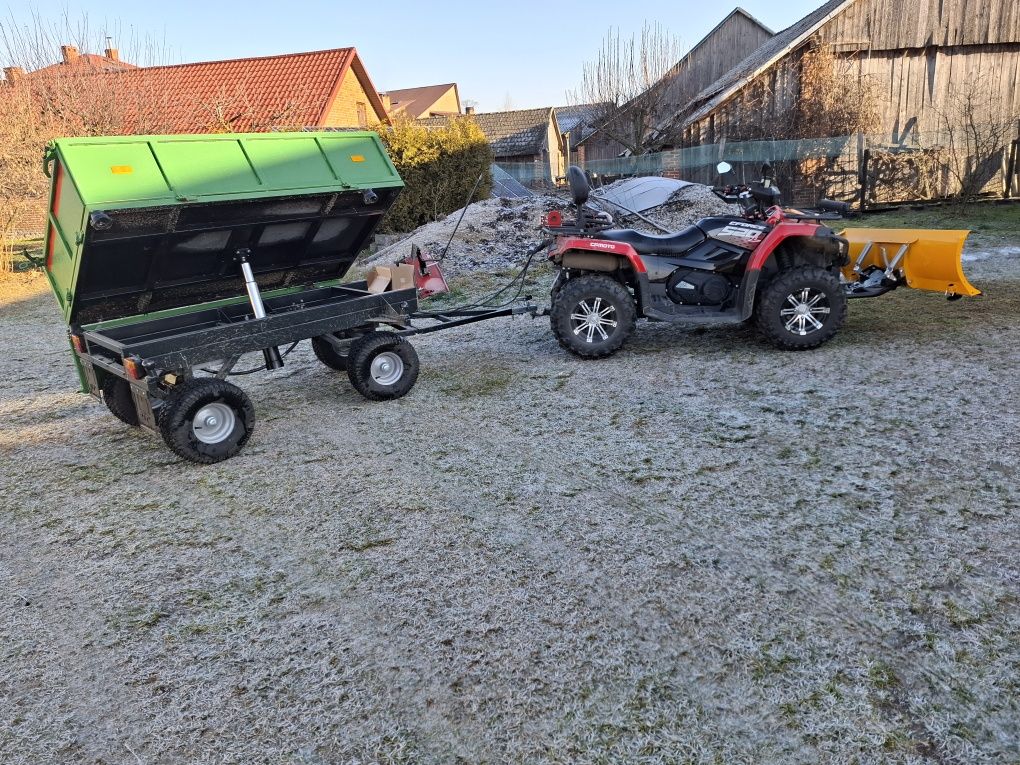 Przyczepa do quada traktorka
