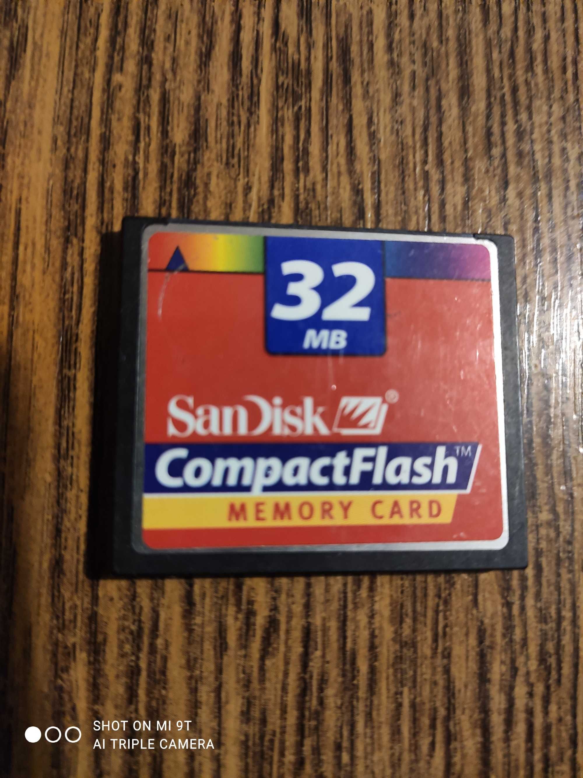 Karta SanDisk CompactFlash 32MB