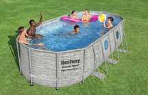 12w1 Basen Bestway 56716 owalny 549x274x122cm Bulaj