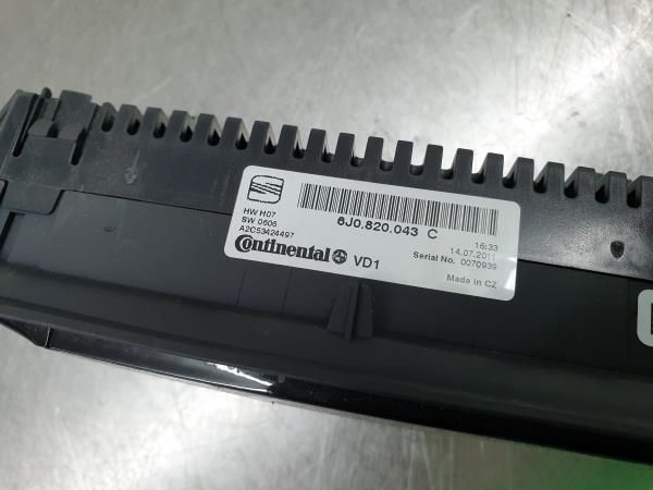 Comando chauffage / sofagem SEAT Ibiza IV (6J5, 6P1)