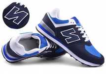 Buty Męskie Adidasy Sportowe Sneakersy Z Balance siatka blue M6-3 r.46