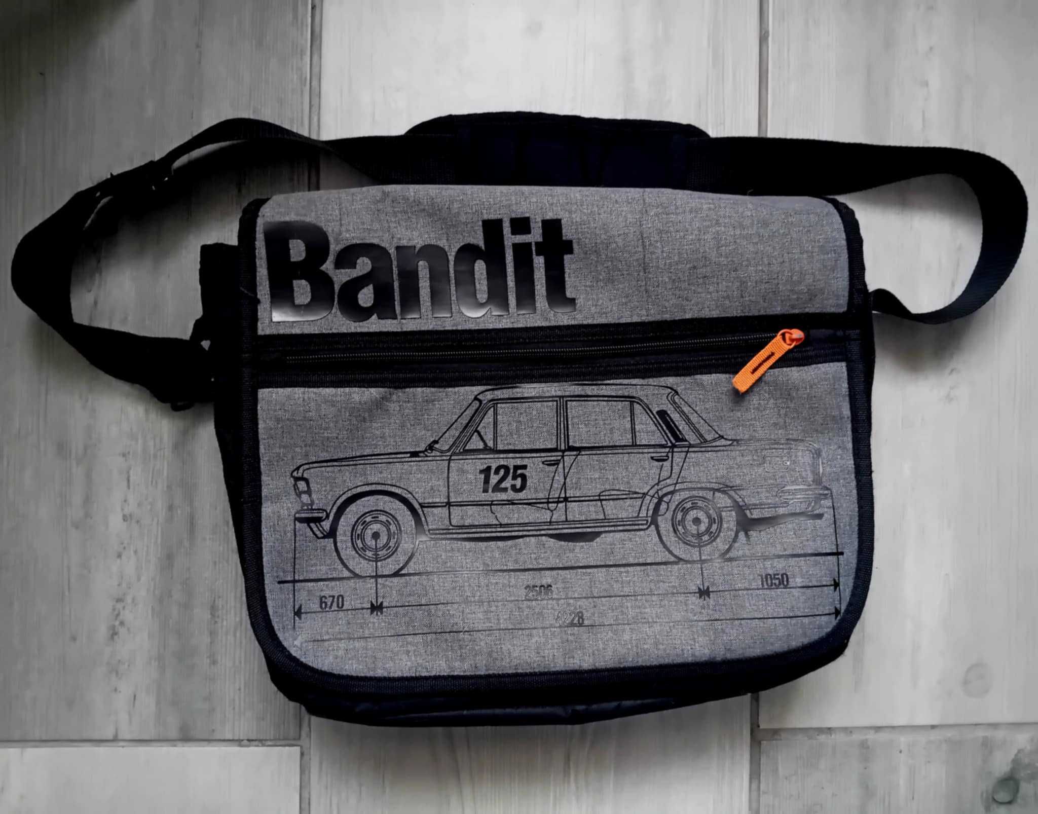 Torba na ramię Cropp Fiat 125p i koszulka L