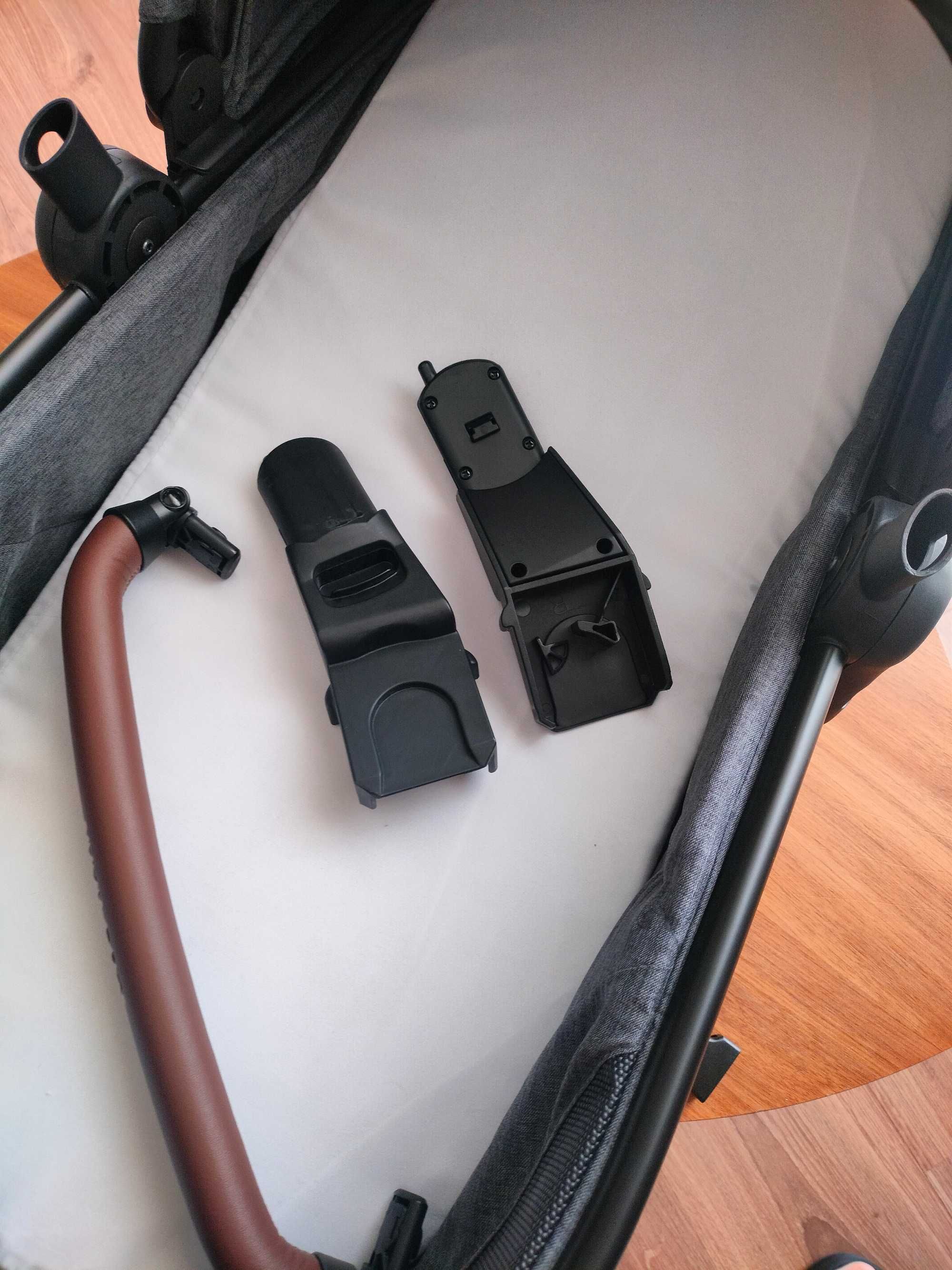 Trio Maxi-Cosi Zélia S + Extras (Capa, Saco, Adaptador Ovo)