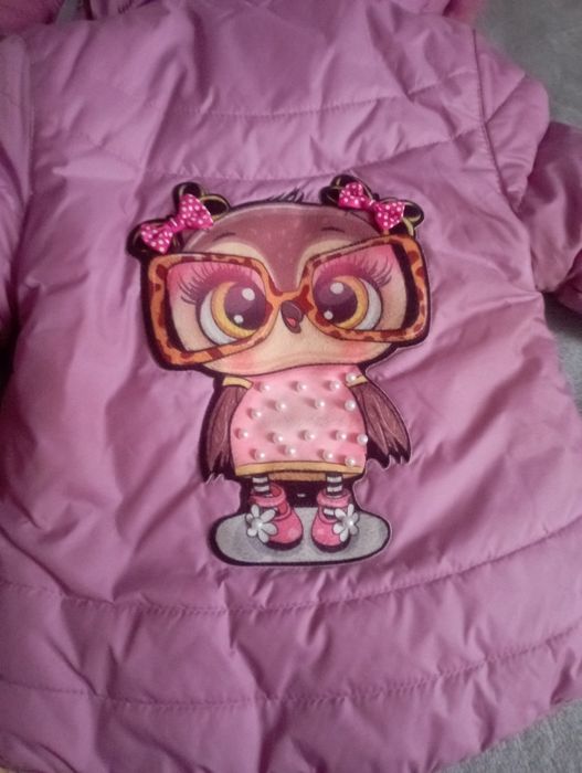 Зимовий комбінезон для дівчинки