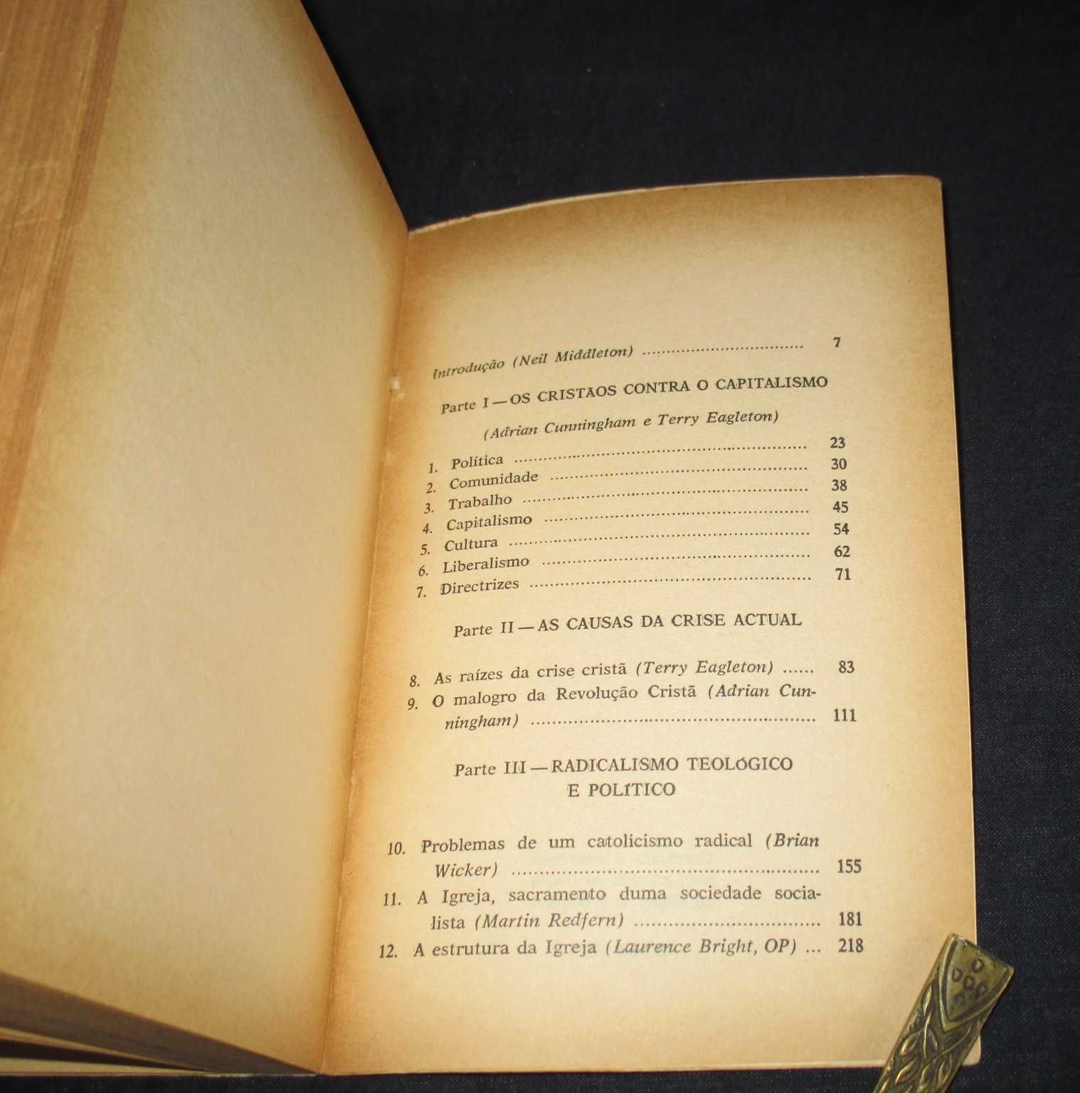 Livro Os Católicos e a Esquerda Manifesto Slant