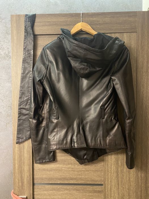 Курточка косуха кожанная размер S