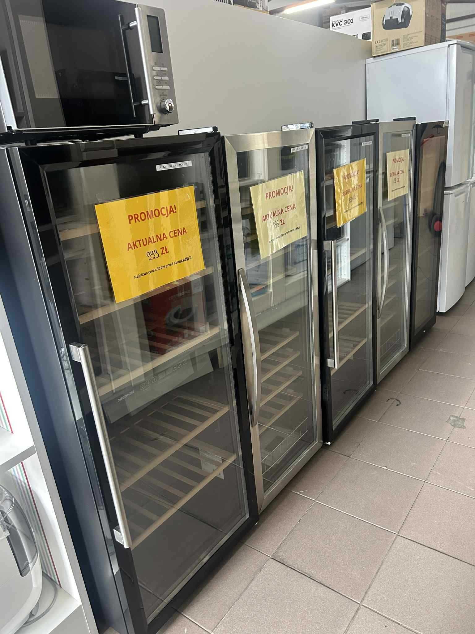 Chłodziarka na wino 54 butelki, 2 strefy, 148 litrów 5°C – 18°C