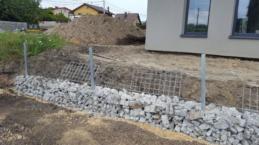 KOSZ GABIONOWY gabion 100x50x50cm, Gabiony, Kosze gabionowe siatka