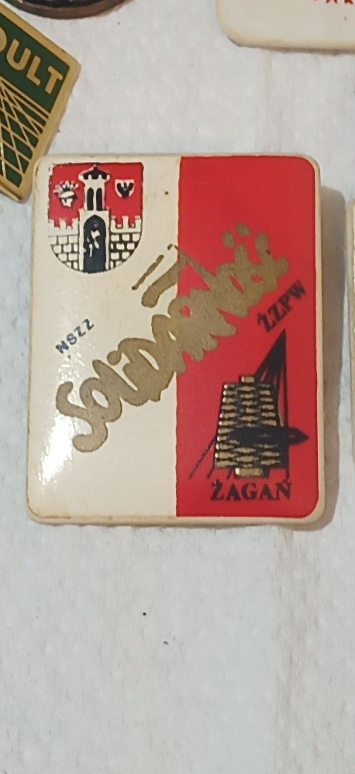 Wpinki Solidarność PTTK zestaw