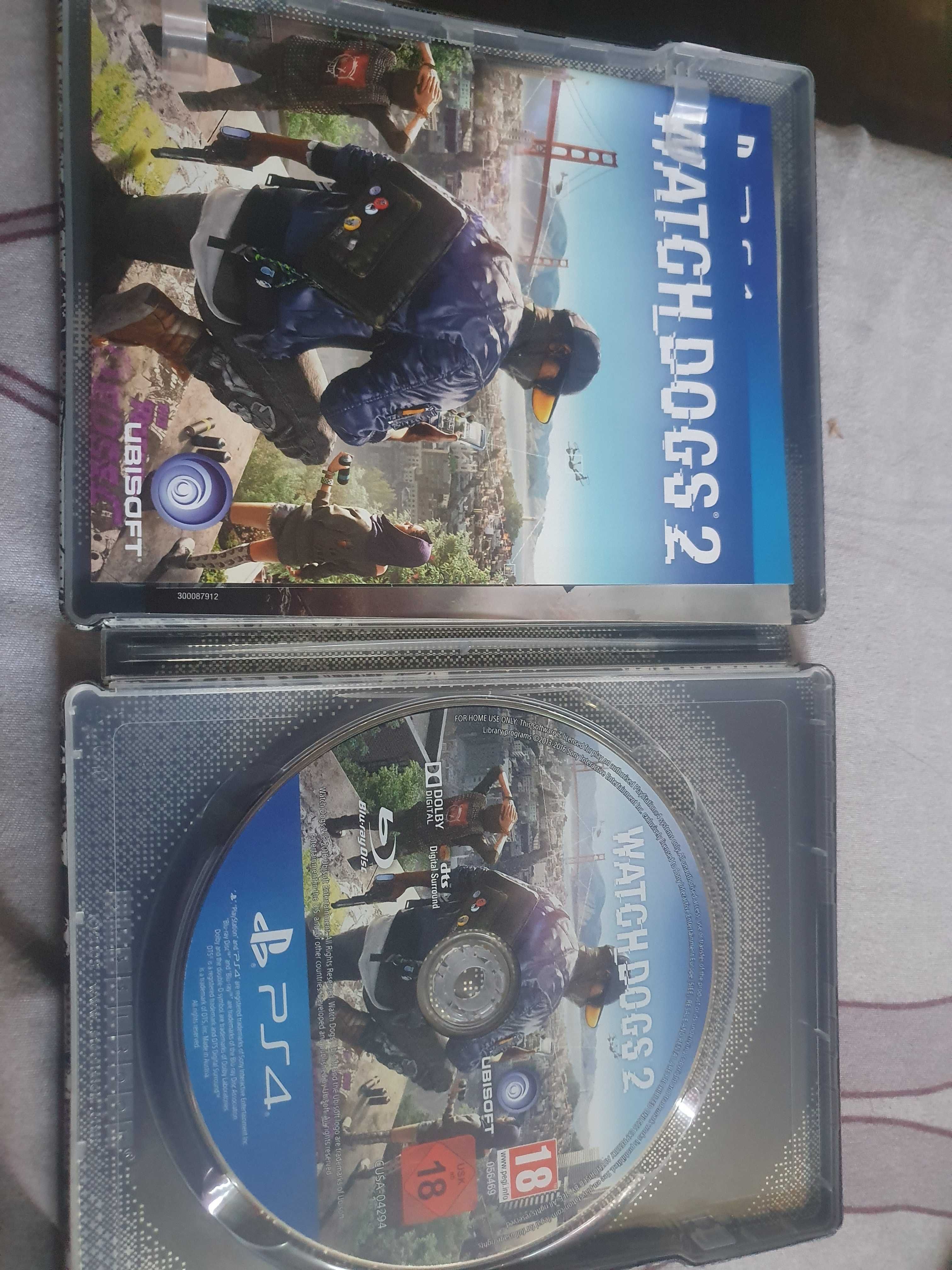 Watch dogs 2 steel book  PlayStation 4