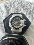 Zegarek GA-400 g shock biały