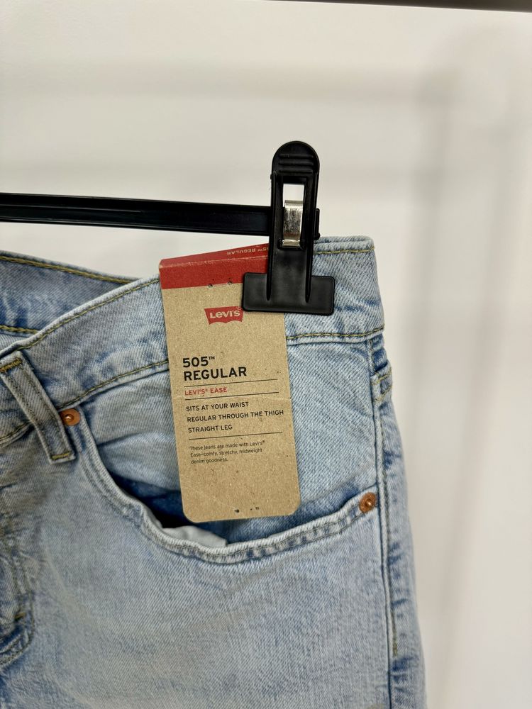 Голубі джинси Levi’s 35/32 stretch