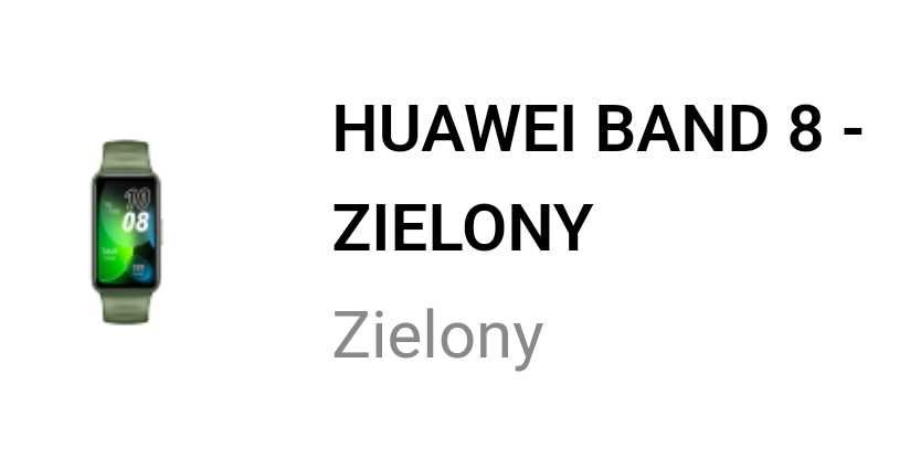 HUAWEI BAND 8 Nowy Gwarancja do 07.2026