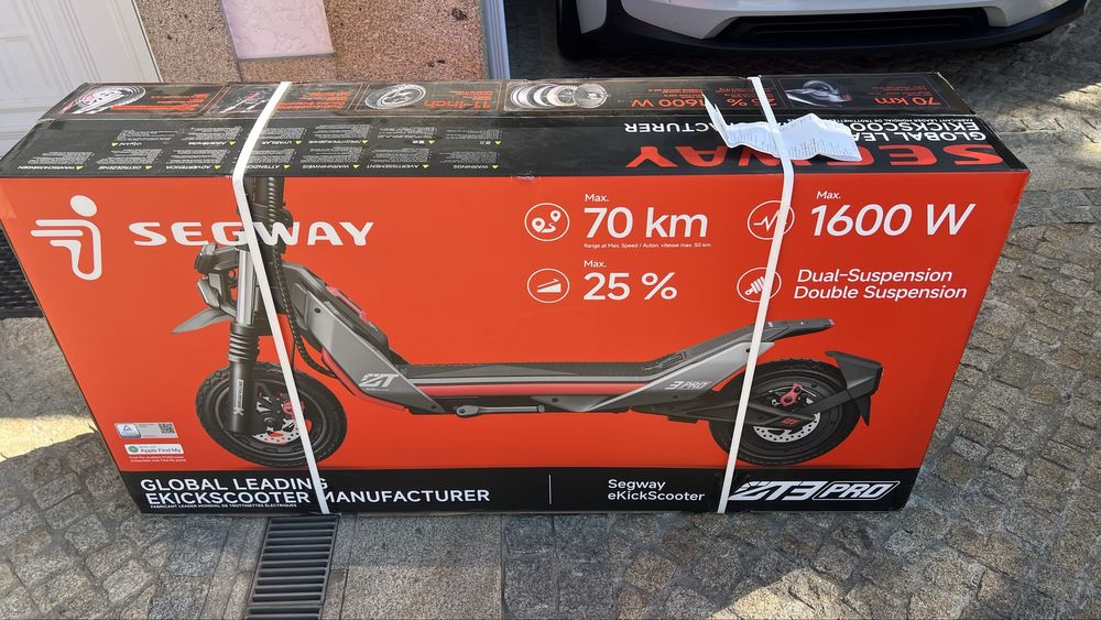 Trotinete segway ninebot zt3 pro nova