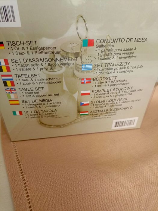 Ceramiczny zestaw do przypraw