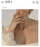 Колье из золота sowa jewels новое в подарочной упаковке