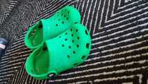 Crocs 23/24 zielone