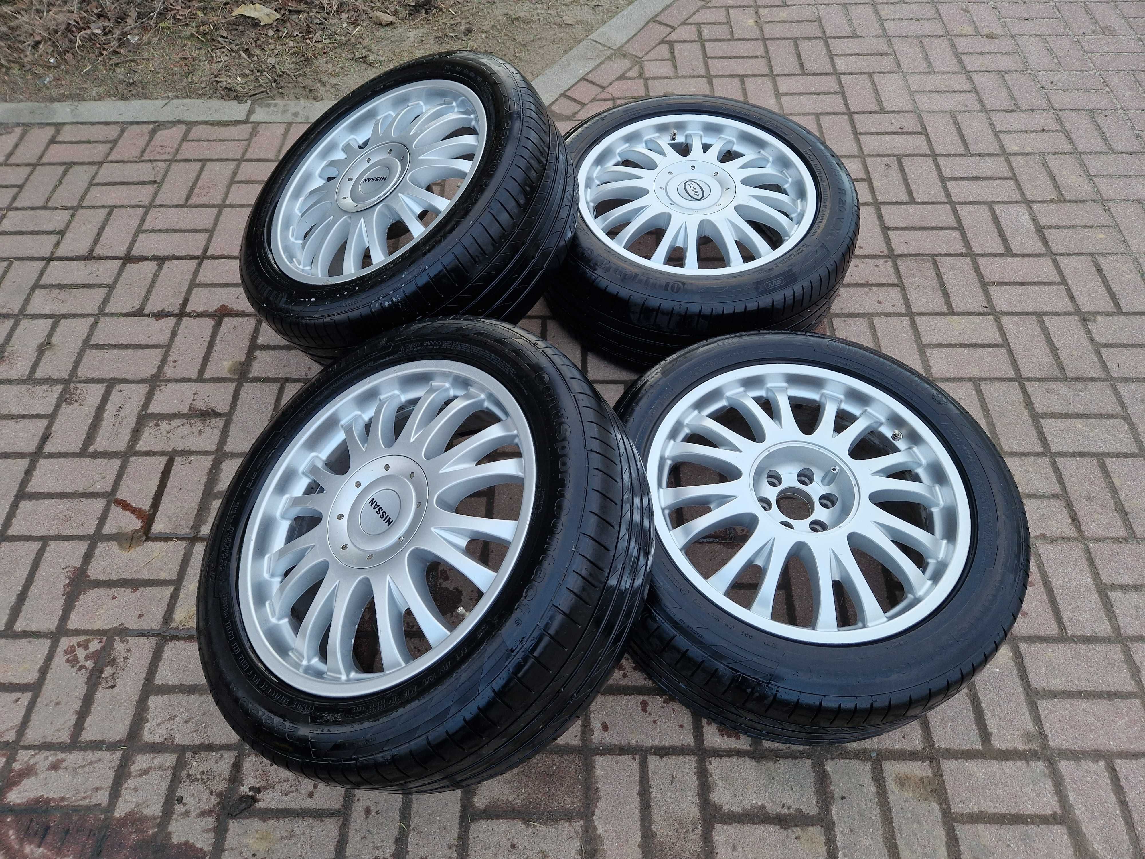 Komplet Kół Felgi 20 Cali 6x114,3 ET25 Nissan Navara D40 255/50 R20