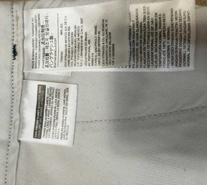 Spodenki męskie granatowe Levi's levis