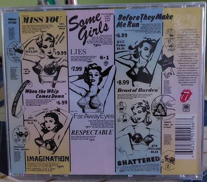 CD The Rolling Stones - Some Girls . 70s Rock UK.