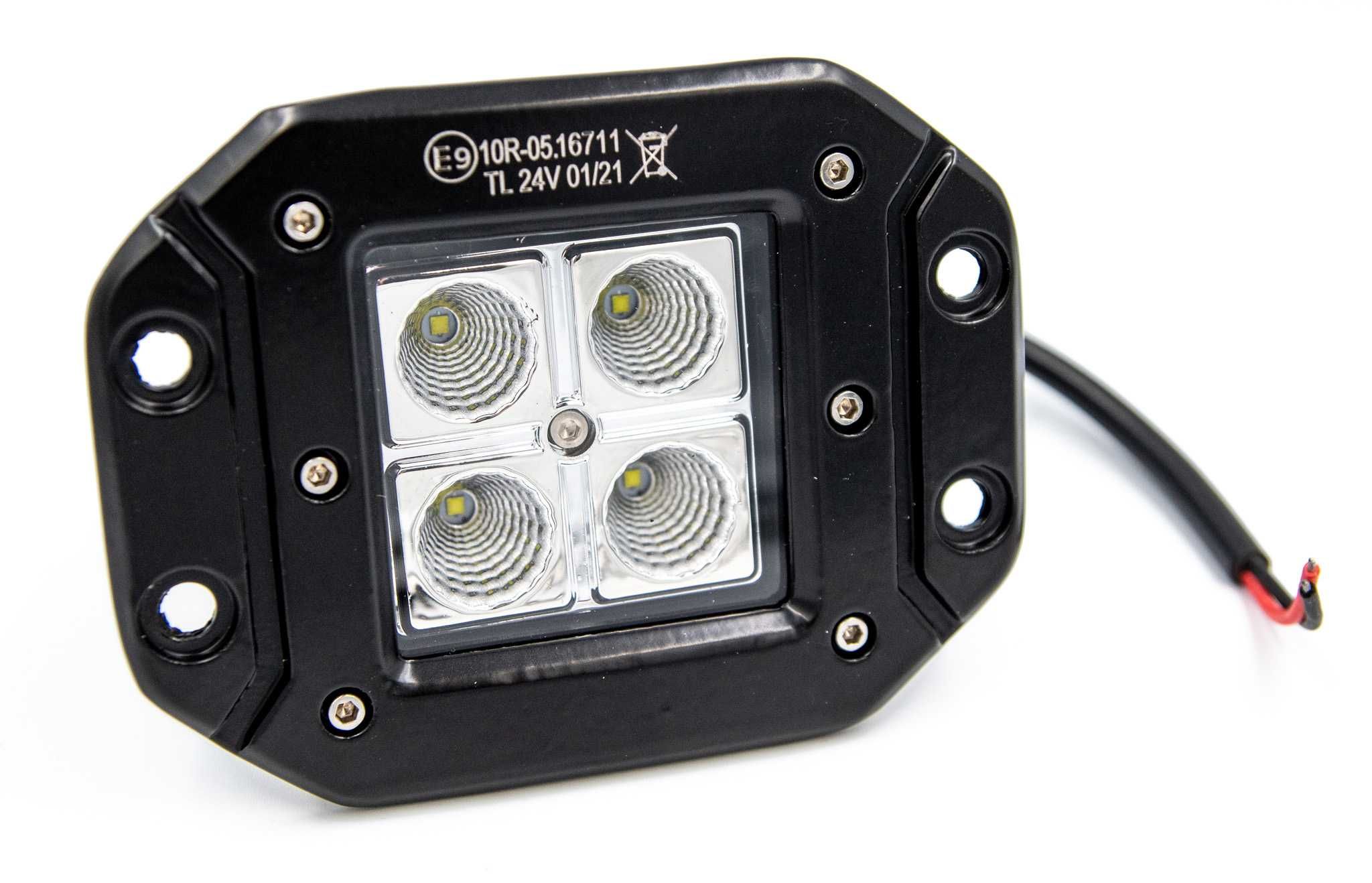 Lampa robocza SZPERACZ W ZDERZAK LED Off-Road 4x4