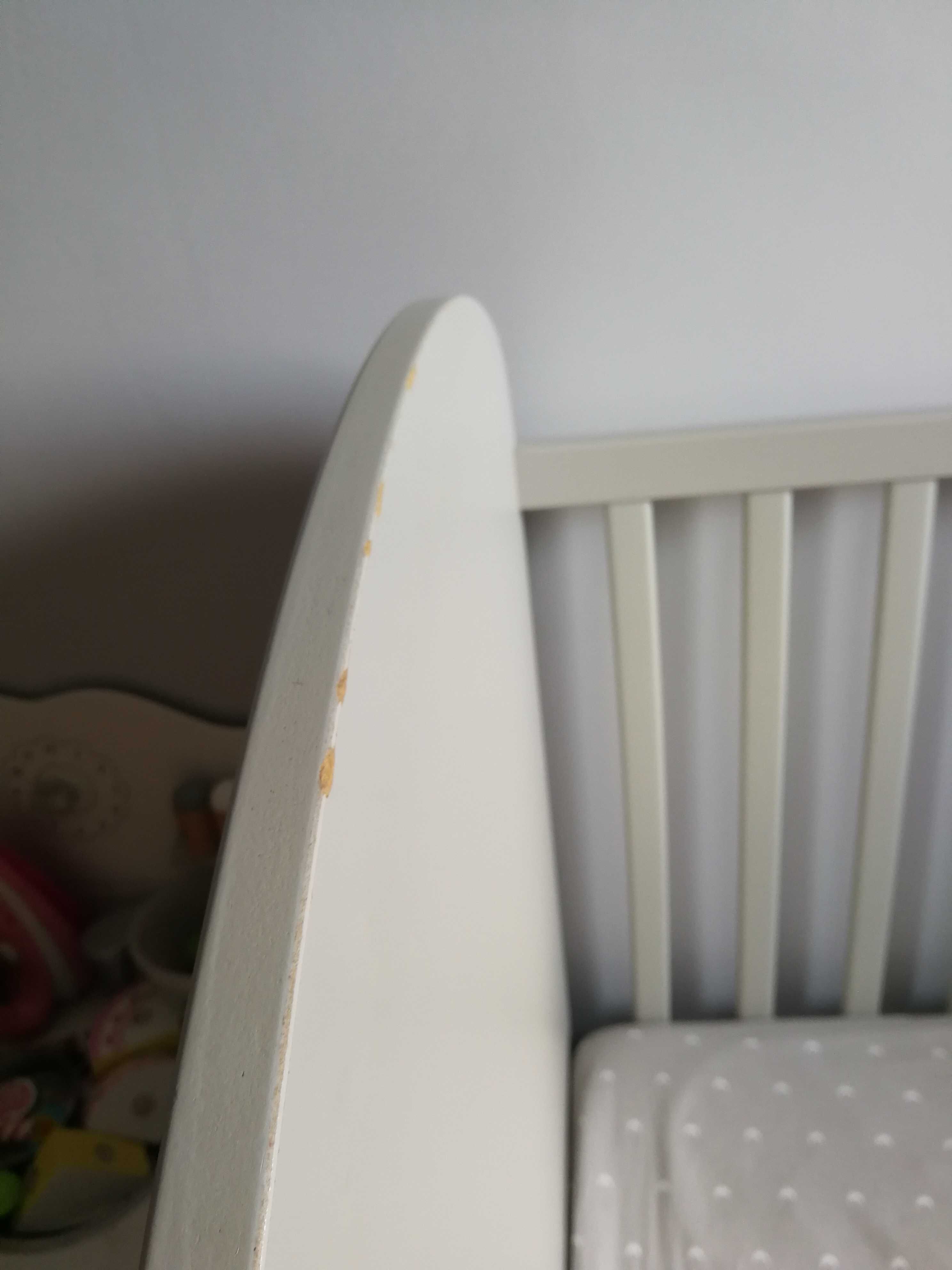 Łóżeczko szare IKEA gonnat 120x60