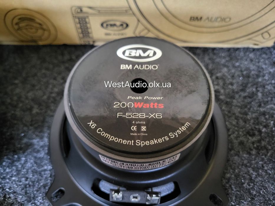 13см. Boschmann F-528-X6/компонентні динаміки/колонки