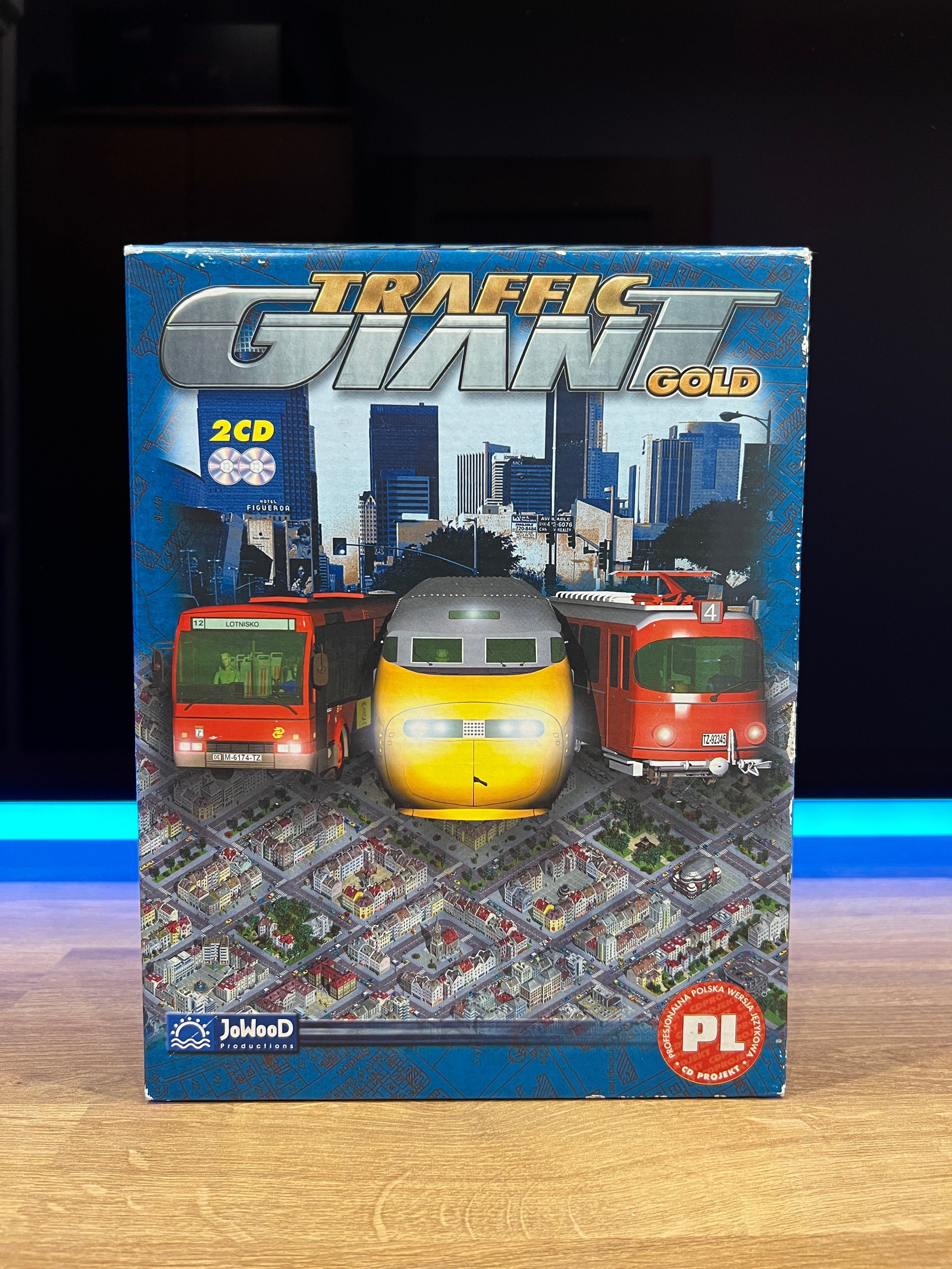 Traffic Giant Gold (PC PL 2001) BIG BOX polskie wydanie CD Projekt