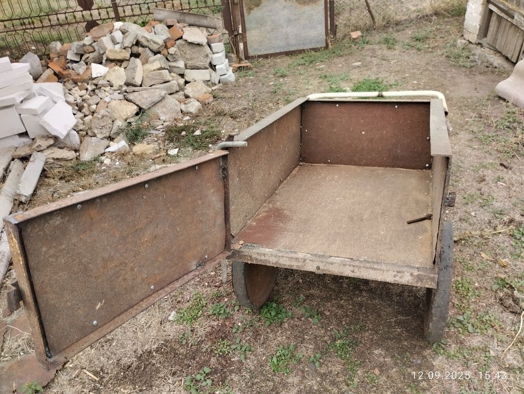 Тачка самодельная