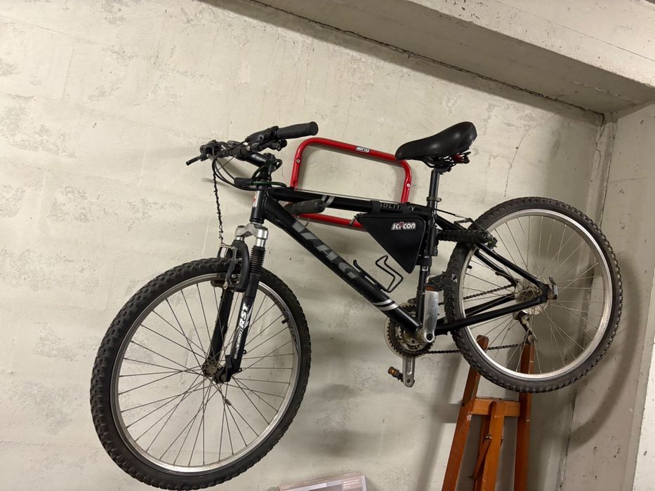 Bicicleta usada com pouca regularidade