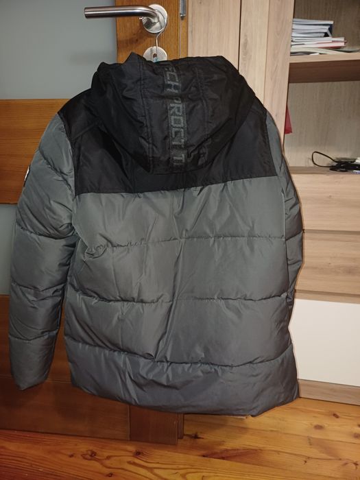 Kurtka zimowa spodnie i bluza