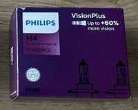 Żarówki H4 Philips VisionPlus 60% 2szt