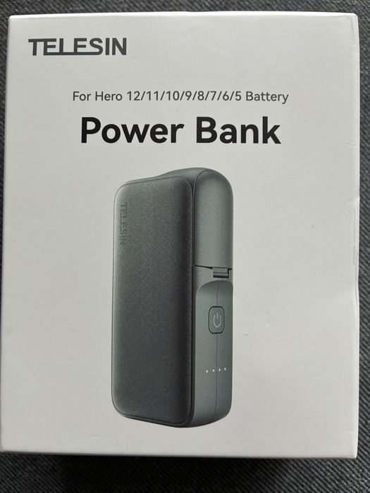 Ładowarka z powerbankiem TELESIN GP-PB-001 do GoPro Hero 9/10/11/12