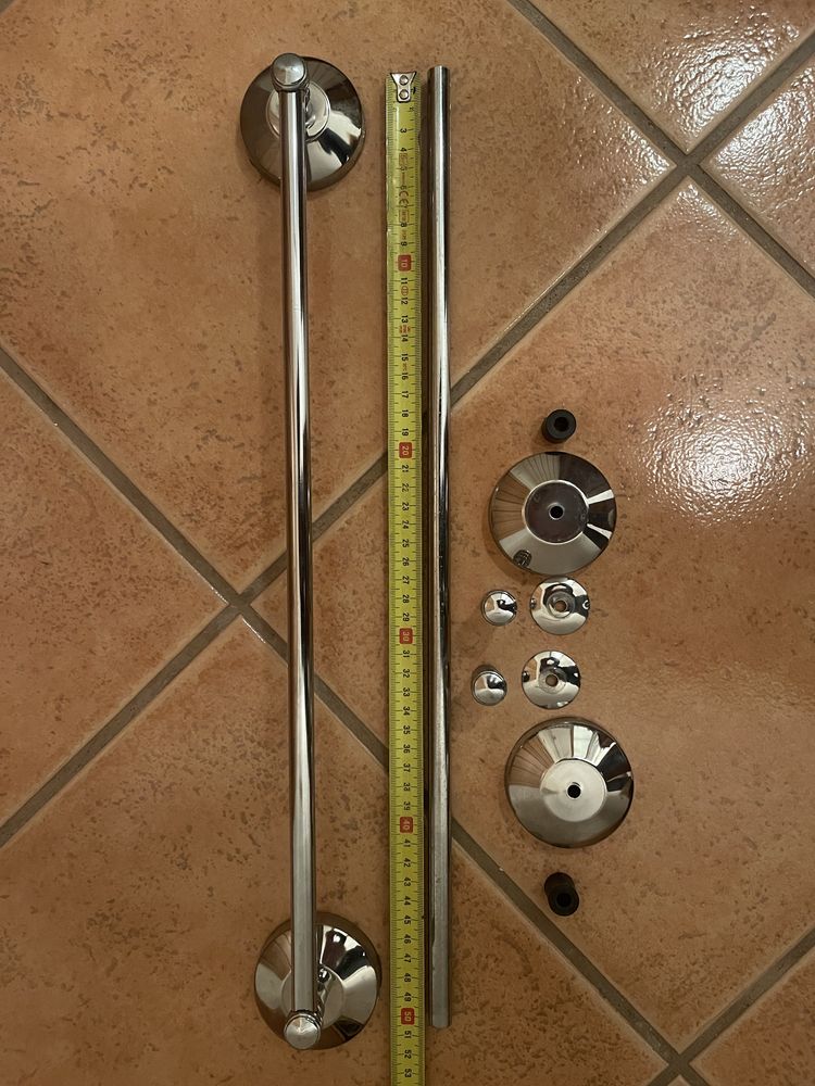 Toalheiros em inox para wc