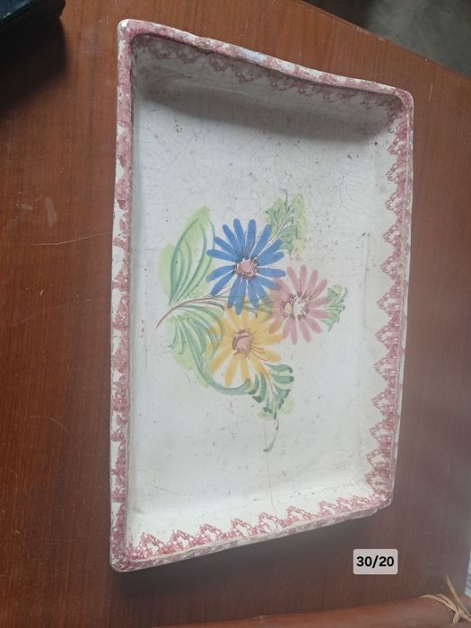 Travessa rectangular antiga