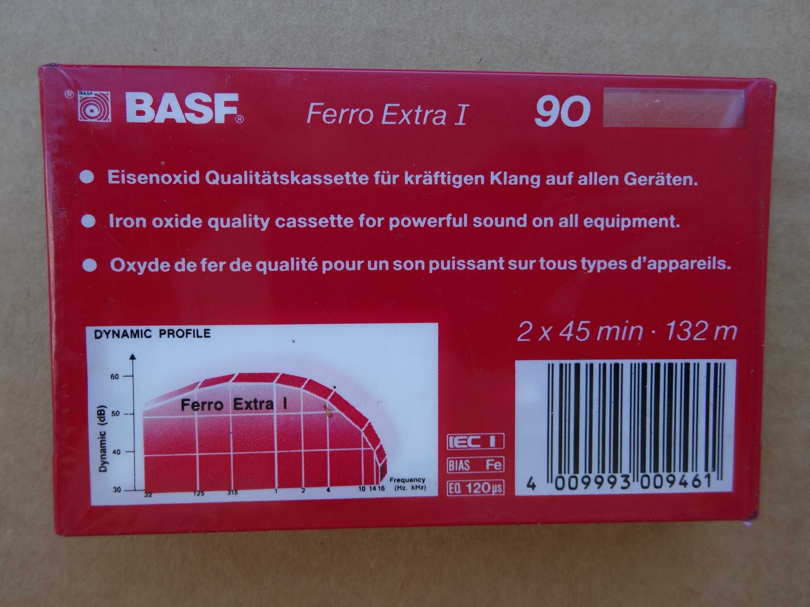 Аудіокасети BASF 90 (нові,14 штук).