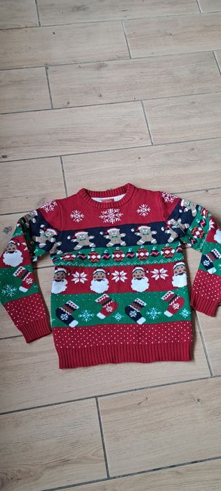 Светр, кофта в новорічний принт