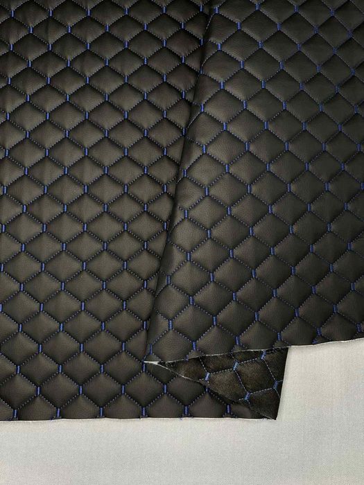Екошкіра шкірозамінник автошкіра ромб прошитий стьоганий