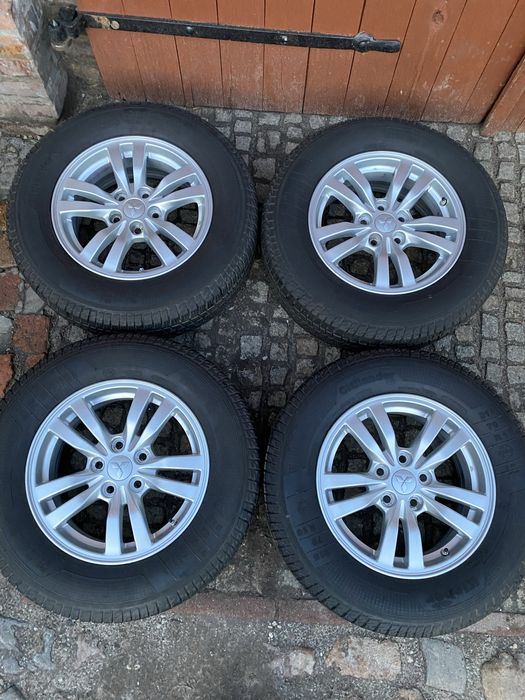 Koła Alu Mitshubishi ASX 5x114,3 J17x6 1/2J ET38 wielosezon 215/70R16