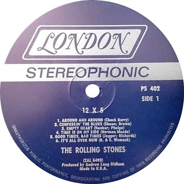 The Rolling Stones - 12 X 5 - LP 1968