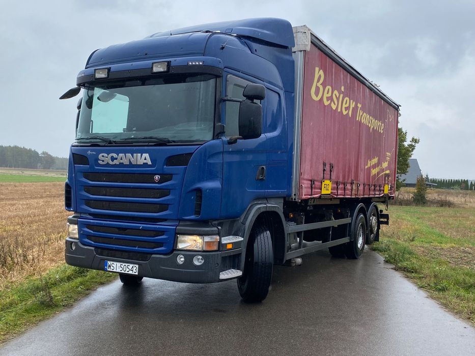 Scania G400  Zamiana bus koparko ładowarka rama pomoc drogowa laweta