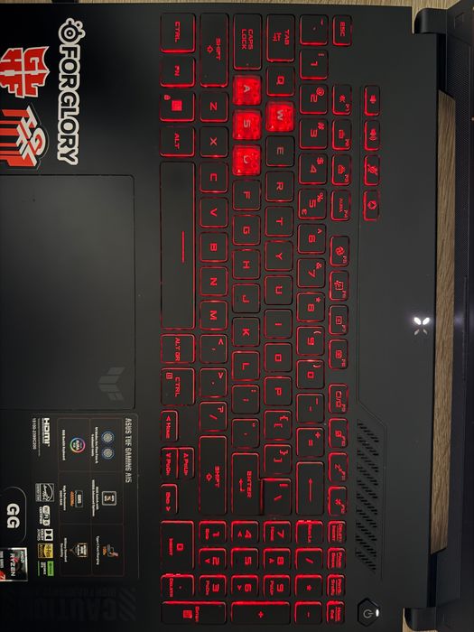 ASUS TUF Gaming A15 | GWAR. 16GB RAM R7-7735HS RTX4060 1TB SSD 144HZ