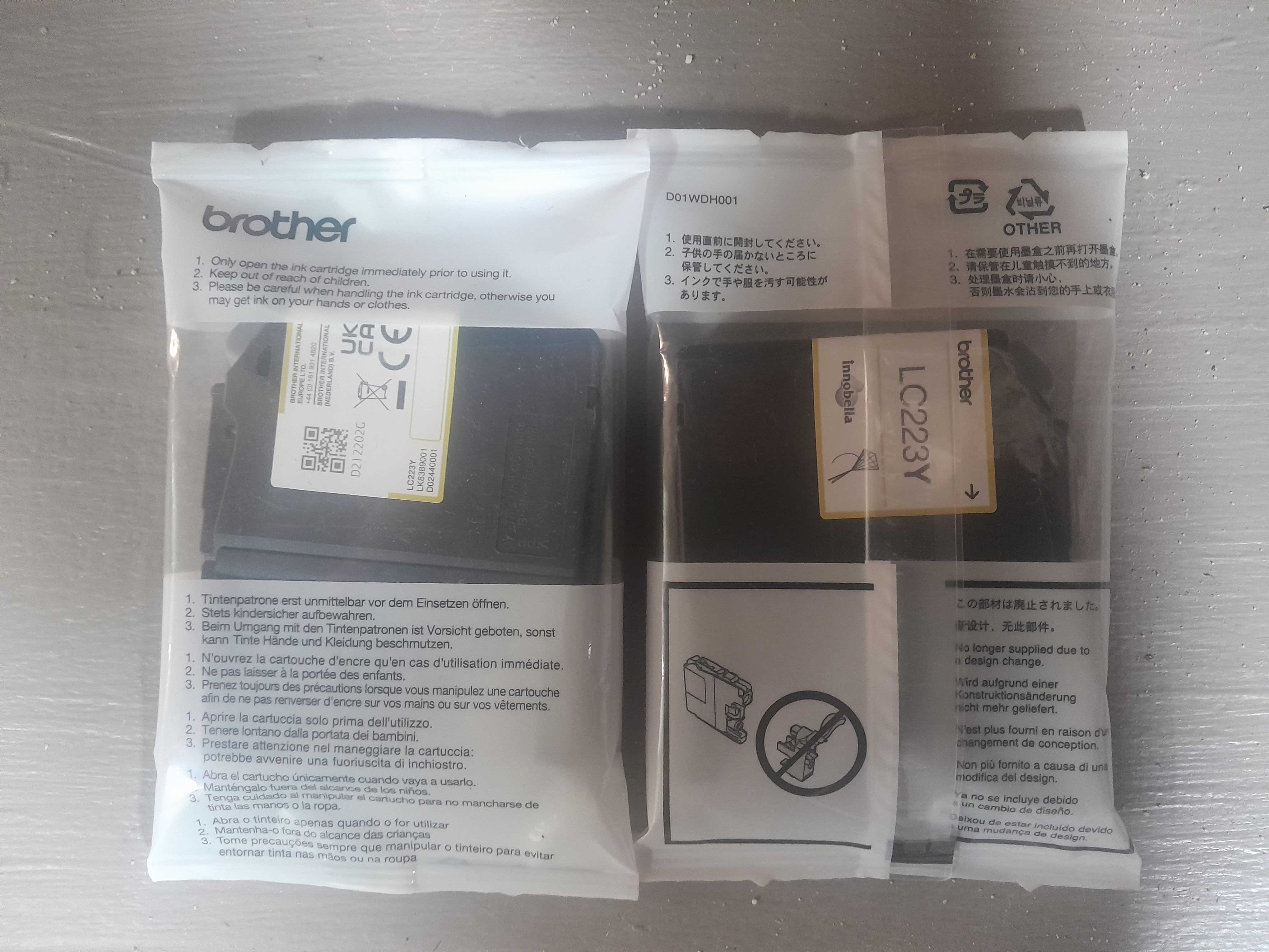 Cartuchos de tinta-Brother