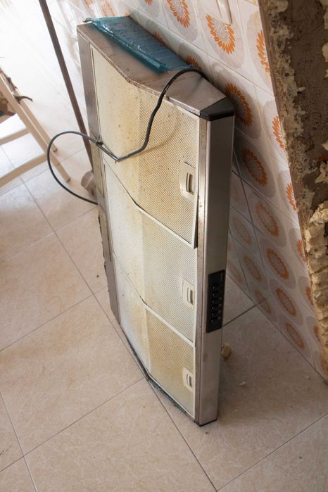 Exaustor Balay a funcionar