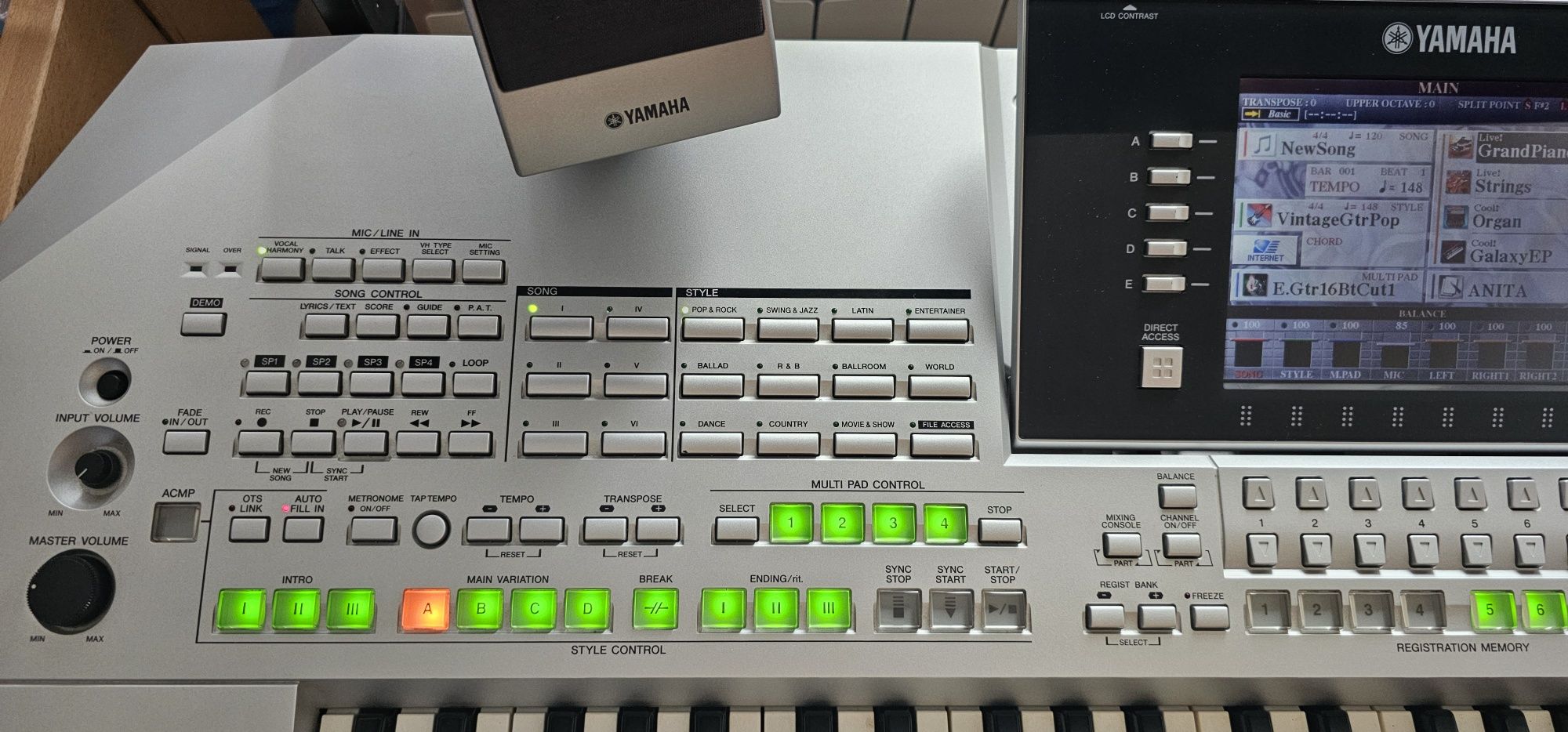 Keyboard Yamaha Tyros 2