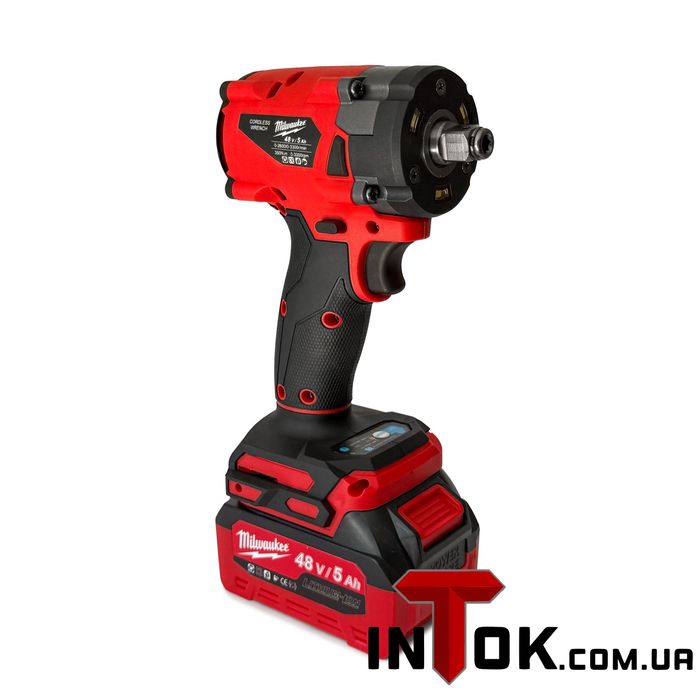 Аккумуляторный гайковерт Milwaukee M18 | 350Nm | 48V | 5.0 A/h